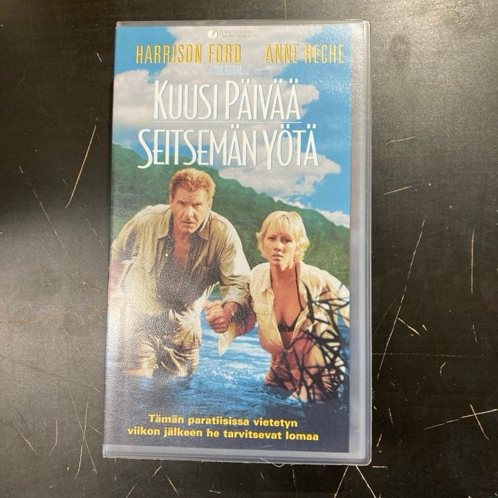 Kuusi päivää, seitsemän yötä VHS (VG+/M-) -seikkailu/komedia-