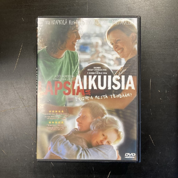 Lapsia ja aikuisia DVD (VG+/M-) -draama-