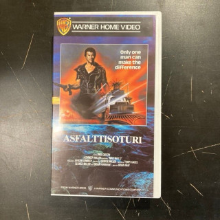 Mad Max 2 - asfalttisoturi VHS (VG+/M-) -toiminta/sci-fi-