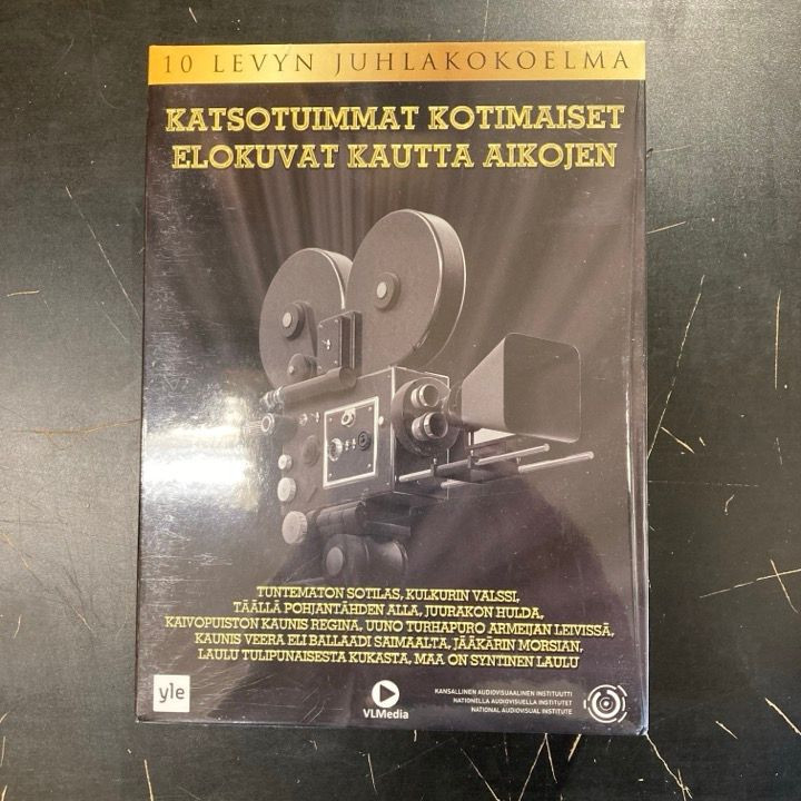 Katsotuimmat kotimaiset elokuvat kautta aikojen 10DVD (avaamaton) -draama-