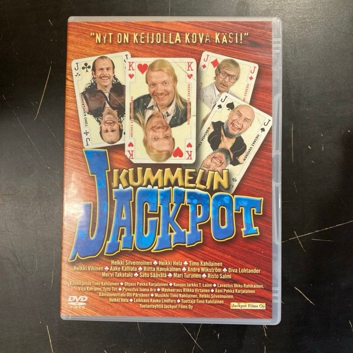 Kummelin Jackpot DVD (VG/M-) -komedia-