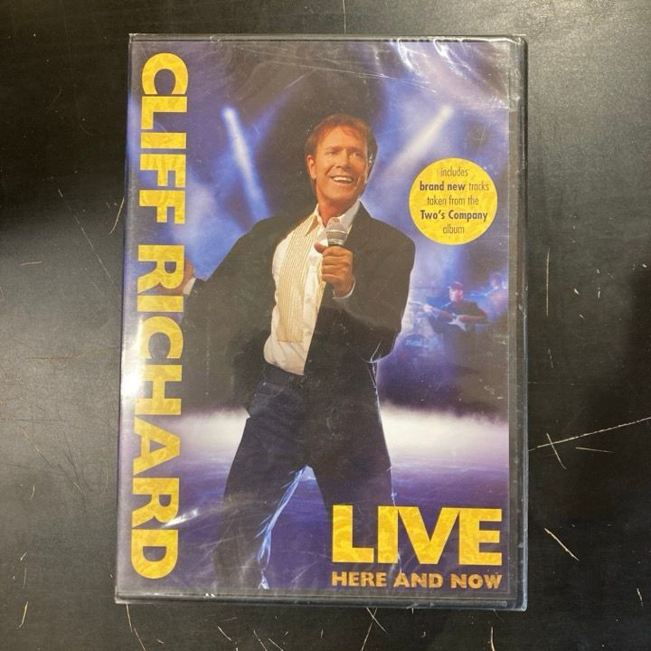 Cliff Richard - Live Here And Now DVD (avaamaton) -pop rock-