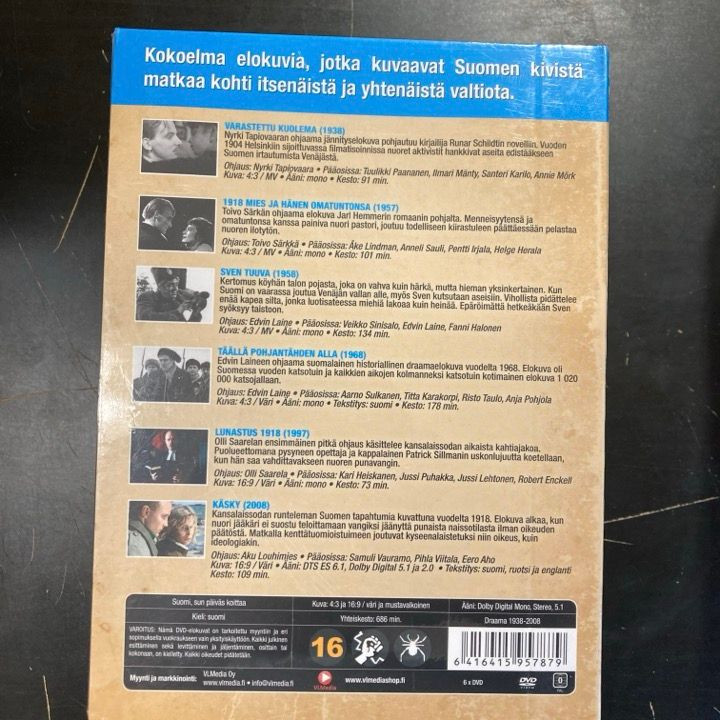 Suomi, sun päiväs koittaa 6DVD (avaamaton) -draama-