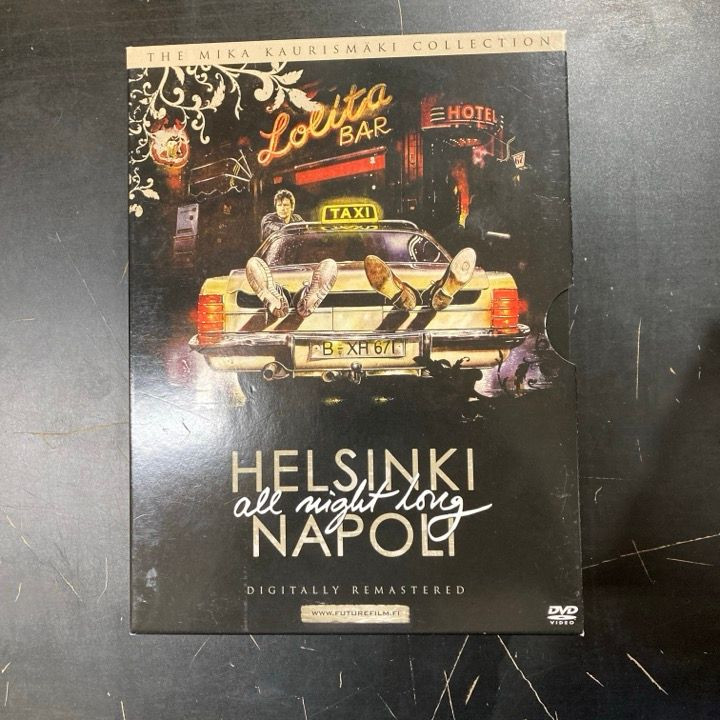 Helsinki Napoli All Night Long DVD (VG+/VG+) -komedia/jännitys-