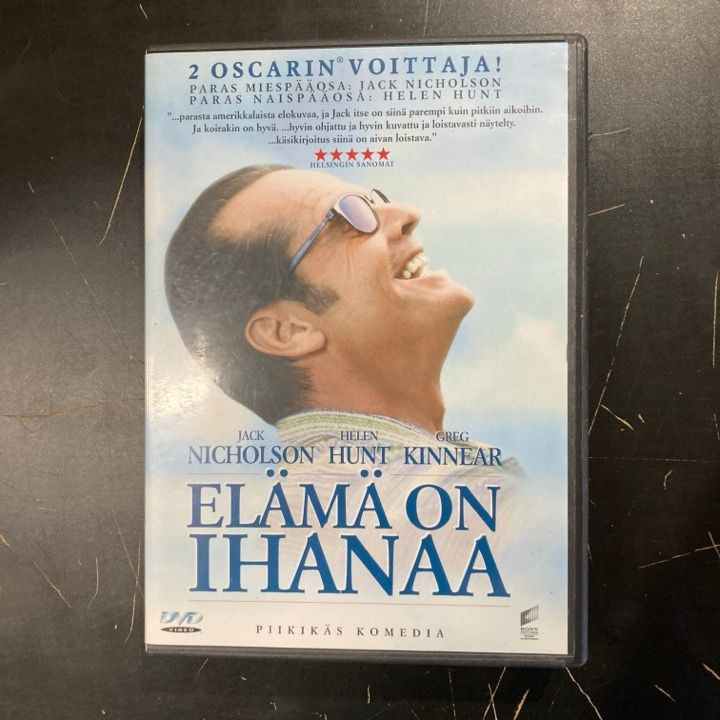 Elämä on ihanaa DVD (VG+/M-) -komedia/draama-