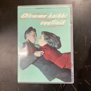 Olemme kaikki syyllisiä DVD (VG+/VG+) -draama-