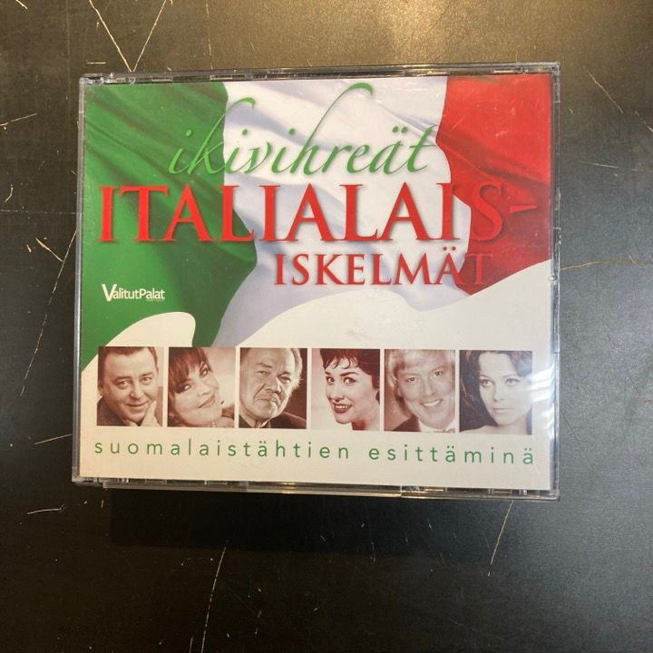 V/A - Ikivihreät italialaisiskelmät 4CD (VG+-M-/M-)