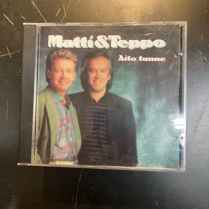 Matti ja Teppo - Aito tunne CD (M-/VG+) -iskelmä-