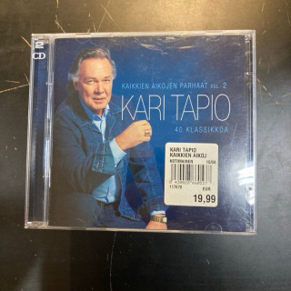 Kari Tapio - Kaikkien aikojen parhaat Vol.2 2CD (M-/M-) -iskelmä-