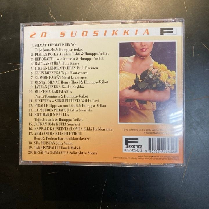 V/A - 20 suosikkia (Parhaat humpat 2) CD (VG+/M-)