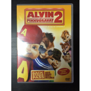 Alvin ja pikkuoravat 2 DVD (G/M-) -animaatio-