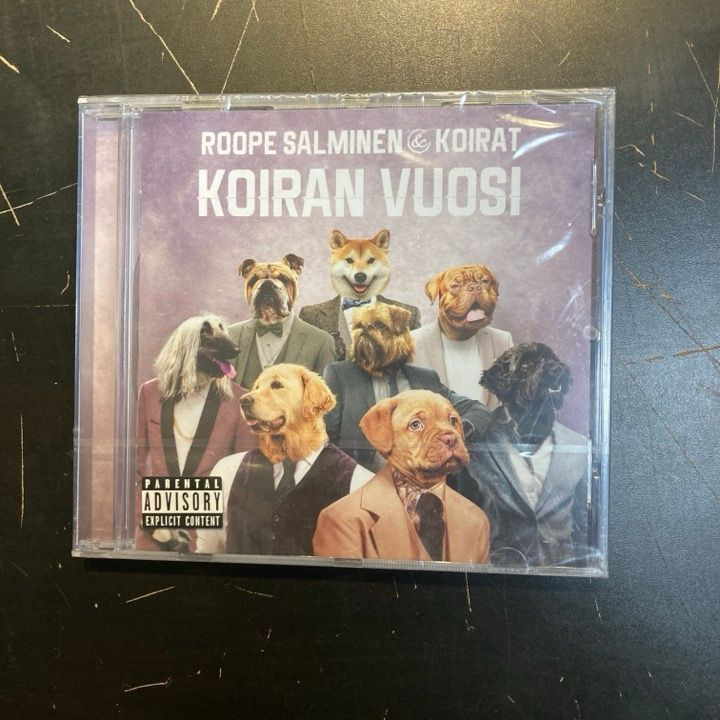 Roope Salminen & Koirat - Koiran vuosi CD (avaamaton) -hip hop-