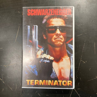 Terminator VHS (VG+/M-) -toiminta/sci-fi-