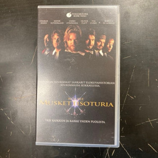 Kolme muskettisoturia (1993) VHS (VG+/M-) -seikkailu-