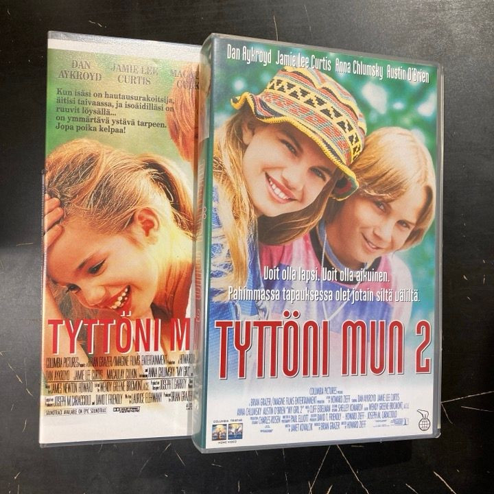 Tyttöni mun 1-2 2xVHS (VG+/M-) -komedia/draama-