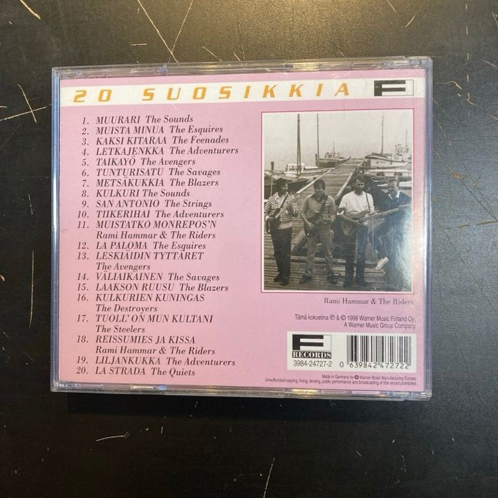 V/A - 20 suosikkia (Rautalankaklassikot 2) CD (VG+/M-)