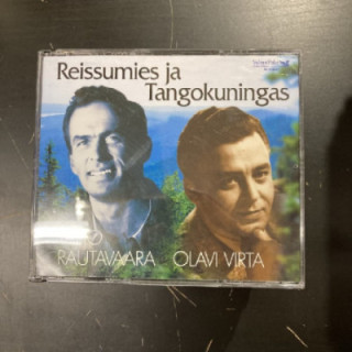 Tapio Rautavaara / Olavi Virta - Reissumies ja Tangokuningas 4CD (M-/M-) -iskelmä-