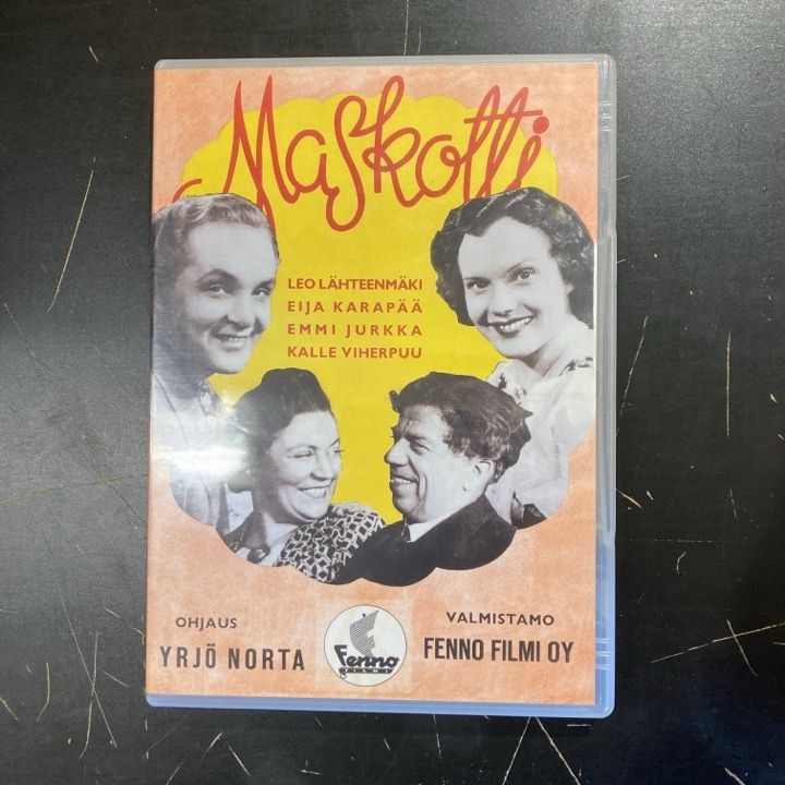 Maskotti DVD (VG/VG+) -komedia-