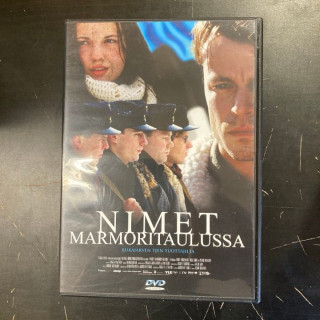 Nimet marmoritaulussa DVD (VG+/VG+) -draama/sota-