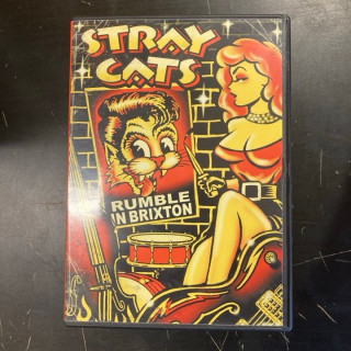 Stray Cats - Rumble In Brixton DVD (G/M-) -rockabilly-