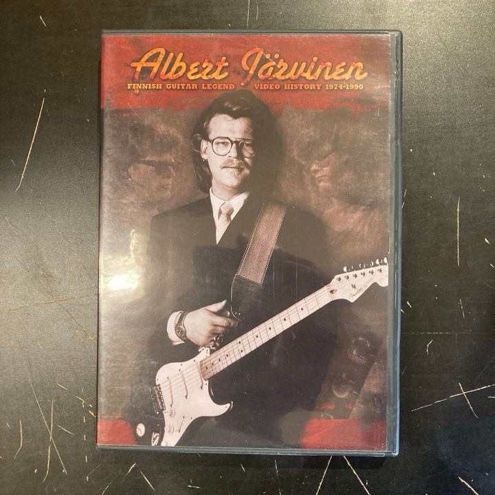 Albert Järvinen - Finnish Guitar Legend Video History 1974-1990 DVD (M-/M-) -blues rock-