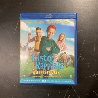 Risto Räppääjä ja pullistelija Blu-ray (M-/M-) -lastenelokuva-