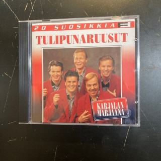 Tulipunaruusut - 20 suosikkia CD (M-/VG+) -iskelmä-