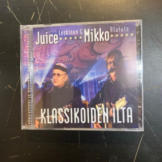 Juice Leskinen & Mikko Alatalo - Klassikoiden ilta 2CD (VG+/M-) -pop rock-