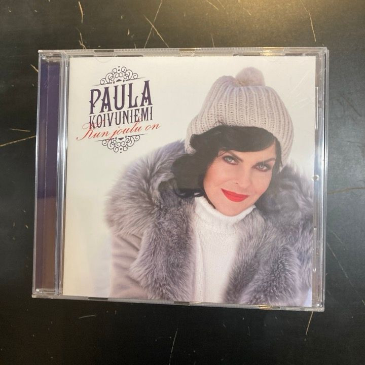 Paula Koivuniemi - Kun joulu on CD (M-/M-) -joululevy-