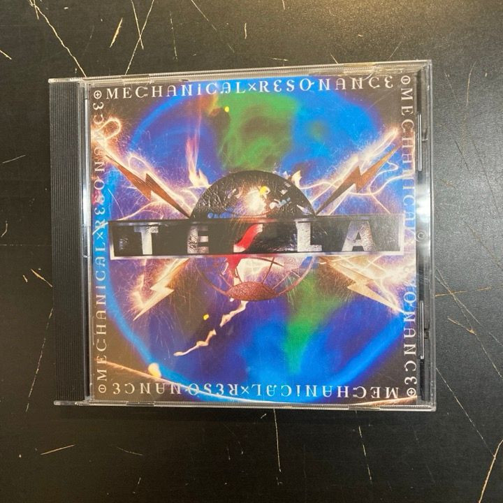 Tesla - Mechanical Resonance CD (VG+/M-) -hard rock-