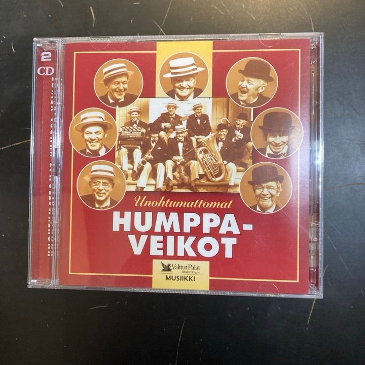 Humppa-Veikot - Unohtumattomat Humppa-Veikot 2CD (VG-VG+/M-) -iskelmä-