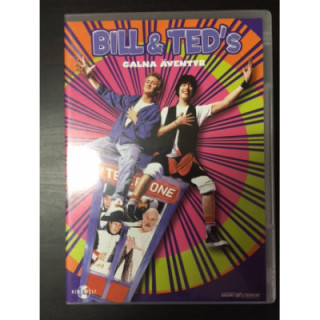 Billin ja Tedin uskomaton seikkailu DVD (VG+/M-) -seikkailu/komedia-