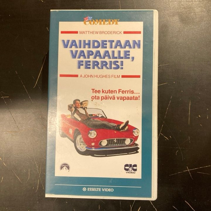 Vaihdetaan vapaalle, Ferris! VHS (VG+/M-) -komedia-