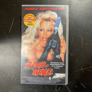 Barb Wire VHS (VG+/M-) -toiminta/sci-fi-