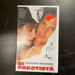 Ei pakotietä VHS (VG+/M-) -jännitys/toiminta-