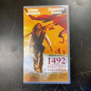 1492 - paratiisin valloitus VHS (VG+/M-) -seikkailu/draama-