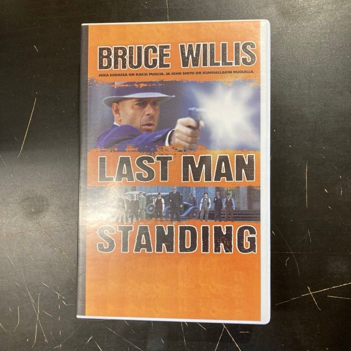 Last Man Standing VHS (VG+/M-) -toiminta-