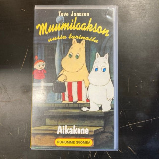 Muumilaakson uusia tarinoita - Aikakone VHS (VG+/M-) -animaatio-