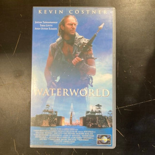 Waterworld VHS (avaamaton) -seikkailu/sci-fi-