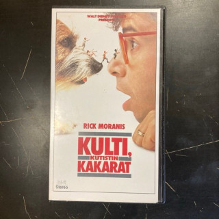 Kulti, kukistin kakarat VHS (VG+/M-) -komedia/sci-fi-