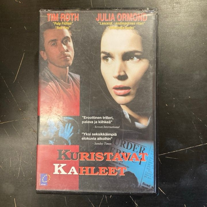 Kuristavat kahleet VHS (VG+/VG+) -jännitys-