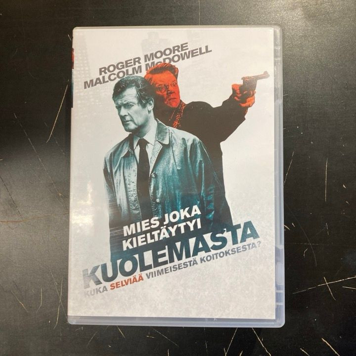 Mies joka kieltäytyi kuolemasta DVD (M-/M-) -jännitys-