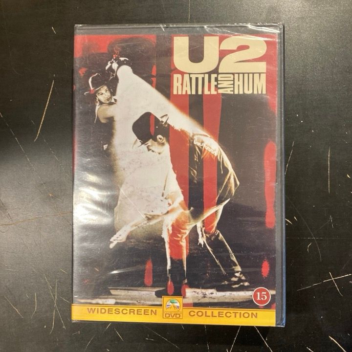 U2 - Rattle And Hum DVD (avaamaton) -pop rock-