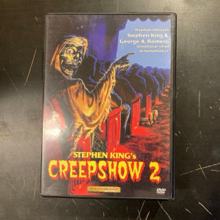 Creepshow 2 DVD (VG+/M-) -kauhu-