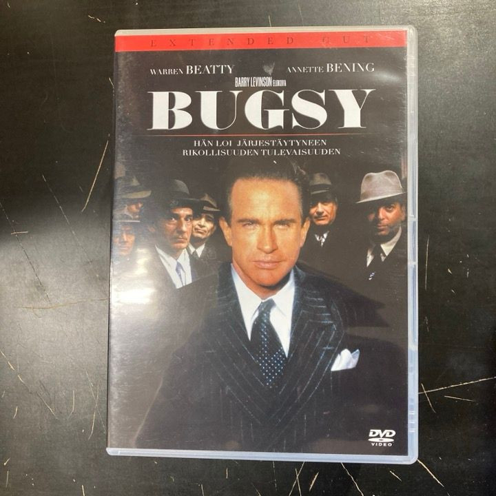 Bugsy (extended cut) 2DVD (VG+/M-) -draama-