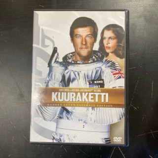 007 Kuuraketti (ultimate edition) 2DVD (VG+/M-) -toiminta-