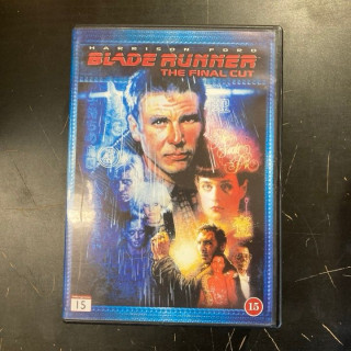 Blade Runner (the final cut) DVD (VG+/M-) -jännitys/sci-fi-