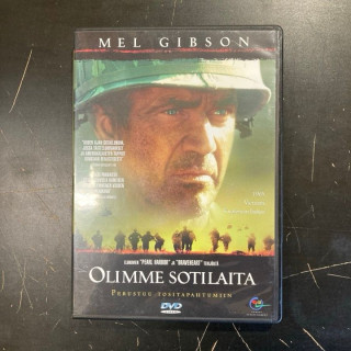 Olimme sotilaita DVD (M-/M-) -sota-