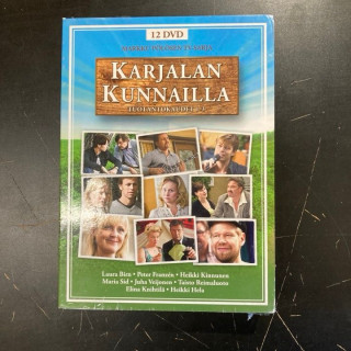 Karjalan kunnailla - koko sarja 12DVD (avaamaton) -tv-sarja-