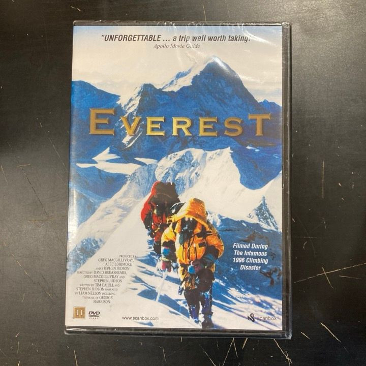 Everest DVD (avaamaton) -dokumentti-